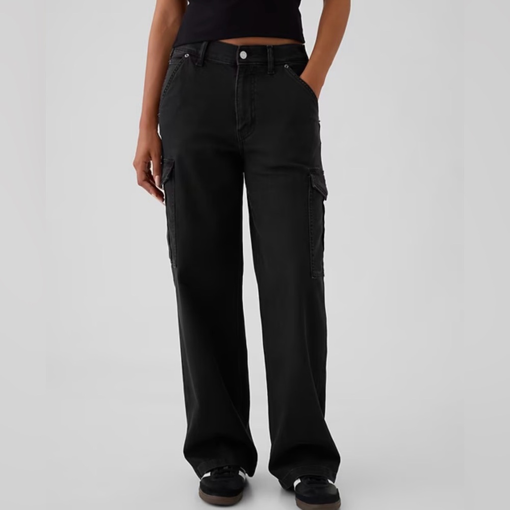NWT-GAP Women's Wide Leg Black Pants